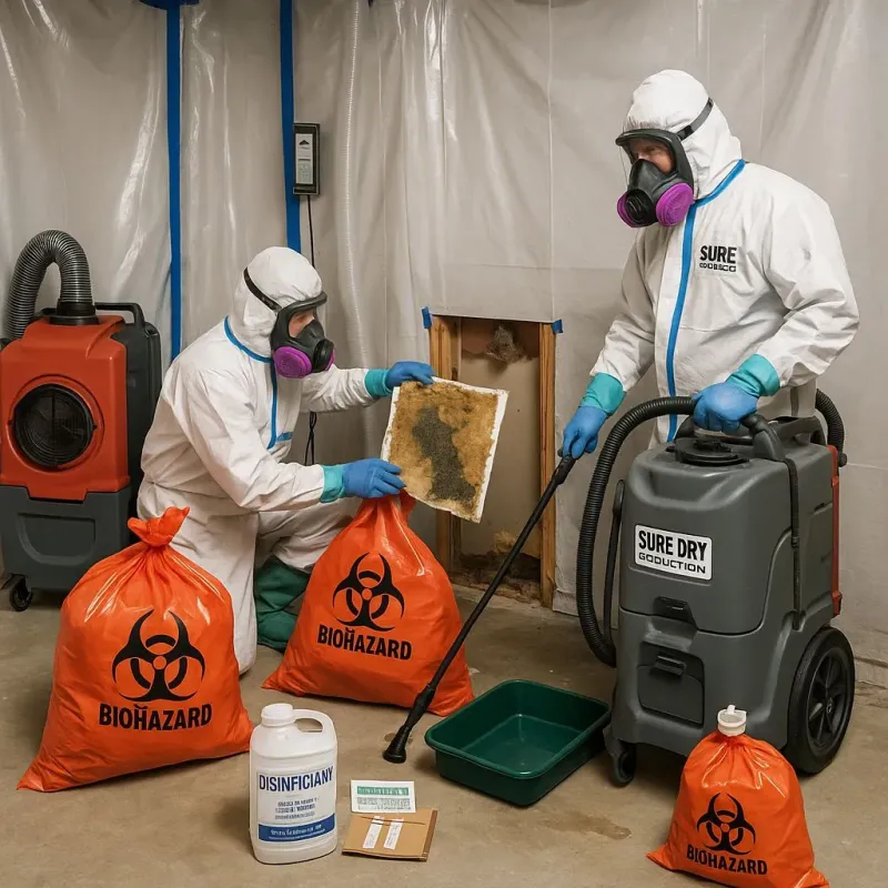 Contaminated Water Handling Protocols process in Lower Allen, PA