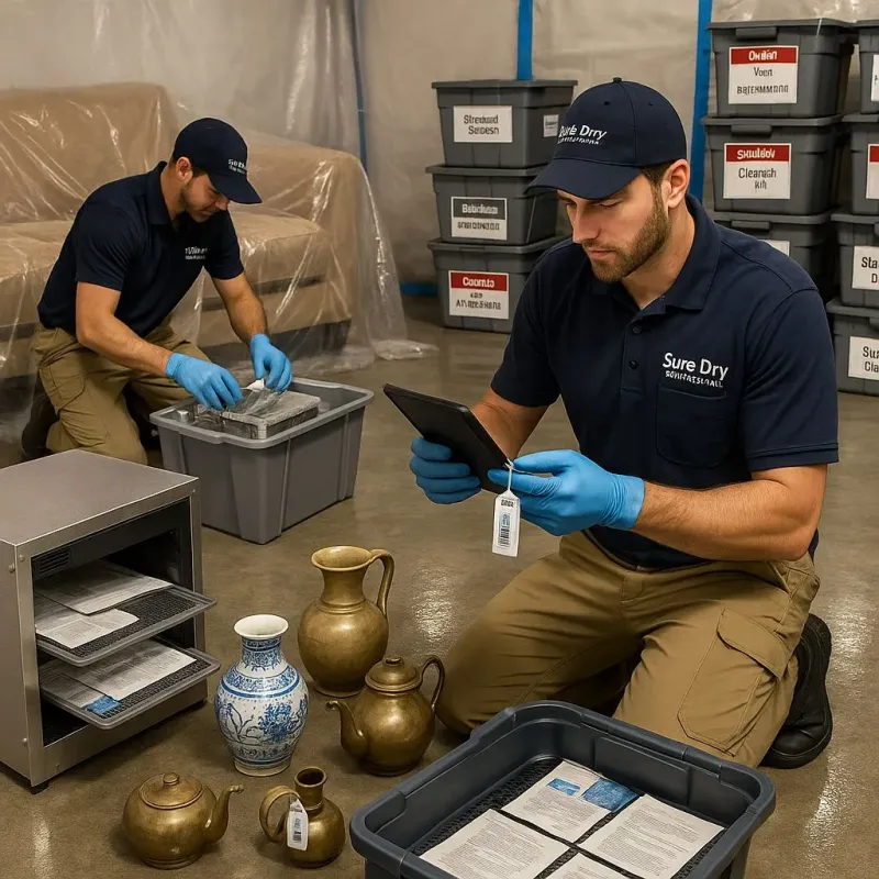 Content Protection and Restoration process in Lower Allen, PA