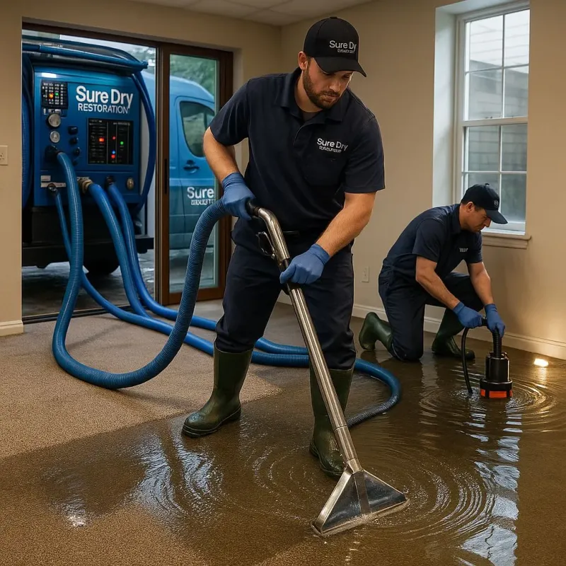 Water Extraction and Removal process in Lower Allen, PA